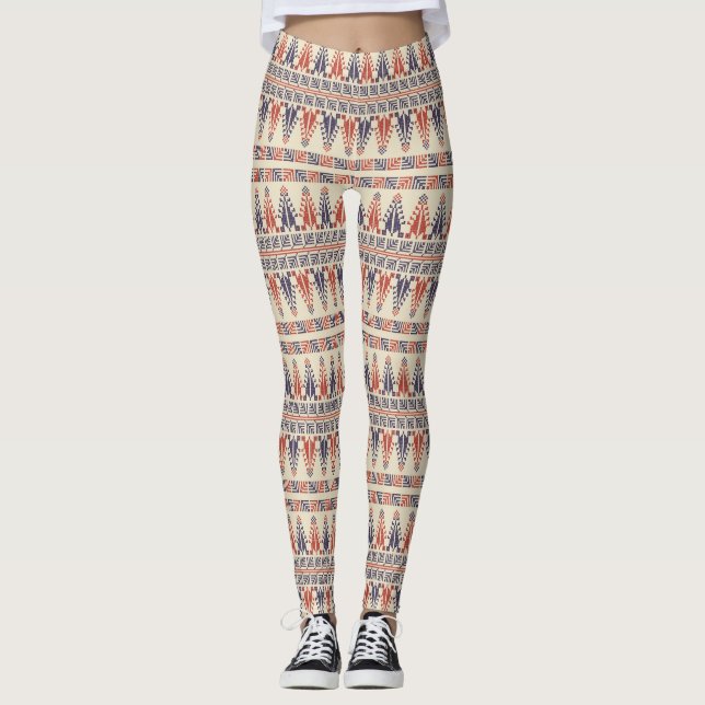 Leggings Diseño del bordado de Palestina (Anverso)
