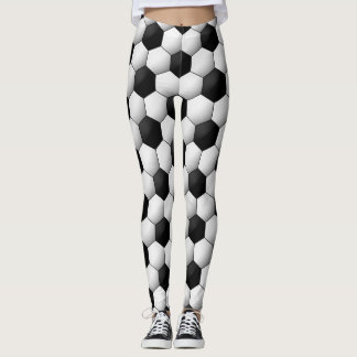 Leggings Diseño del ventilador del fútbol