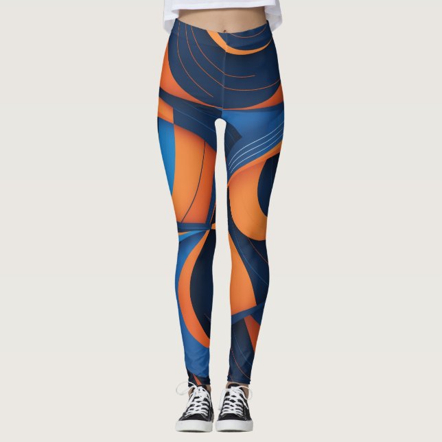 Leggings Diseño energético (Anverso)