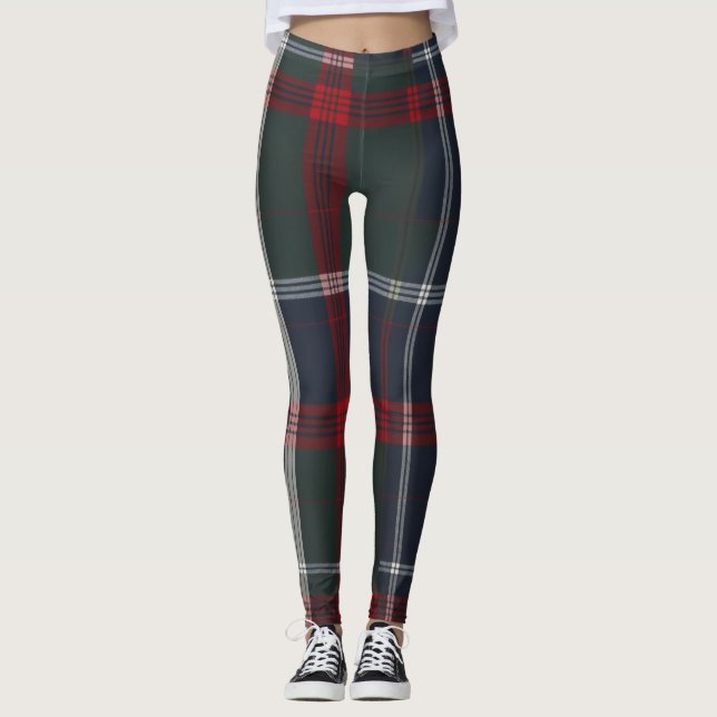 Leggings Diseño escocés refinado (Anverso)