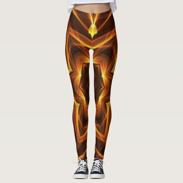 Leggings Diseño Extraño/Exótico 03D ~ Fuera Del Crucible ~ (Anverso)