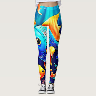 Leggings Diseño Fantasy Fish Swim