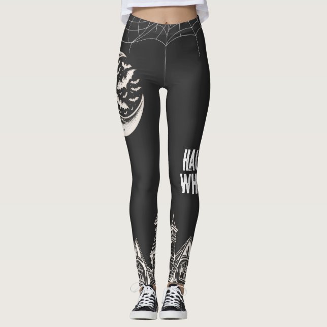 Leggings Diseño Feliz Halloween (Anverso)