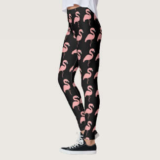 Leggings Diseño Flamingo Usted Elige Color De Fondo