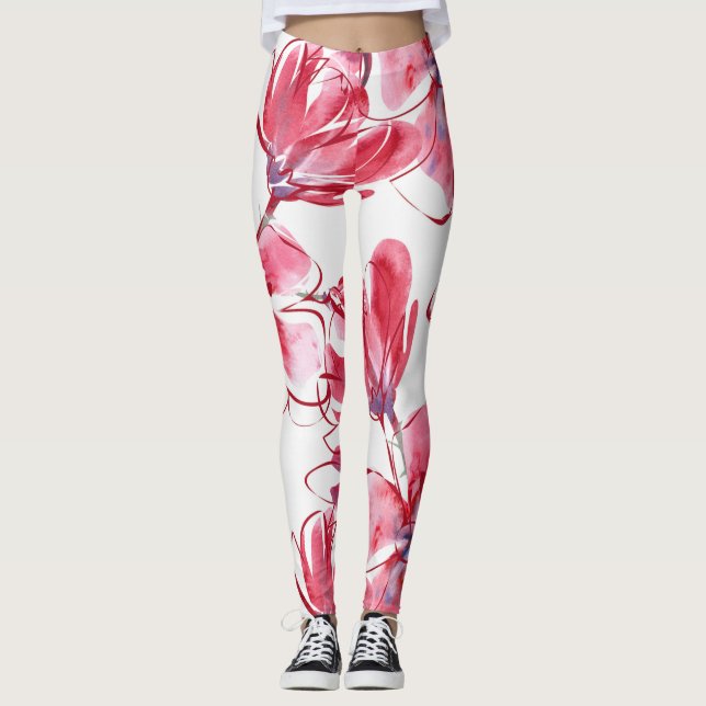Leggings Diseño floral (Anverso)