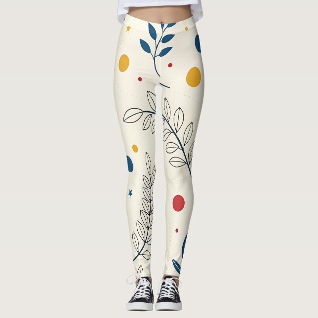 Leggings Diseño floral (Anverso)