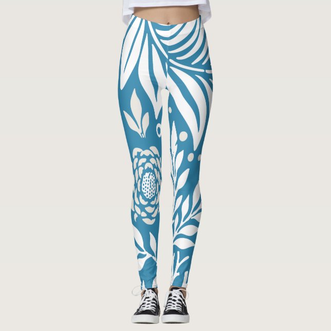 Leggings Diseño floral 20 (Anverso)