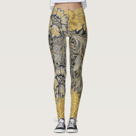 Leggings DISEÑO FLORAL DE William Morris CON VENTAS