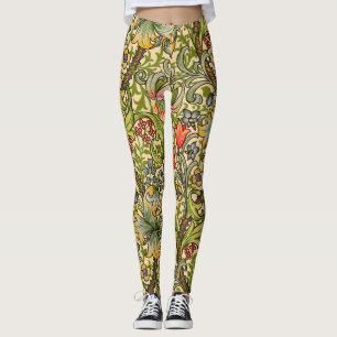Leggings Diseño floral William Morris Golden Lily