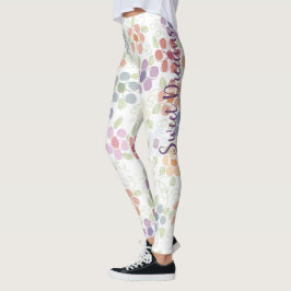 Leggings Diseño florido y elegante
