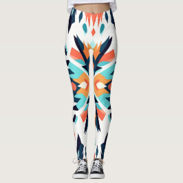 Leggings Diseño Geométrico Suroeste Ikat