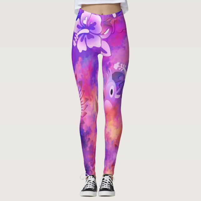 Leggings Diseño hawaiano (Anverso)