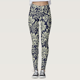 Leggings Diseño indio de cosecha de flores