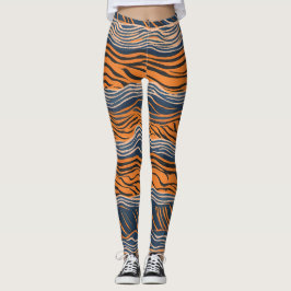 Leggings Diseño inspirado en la piel de tigres