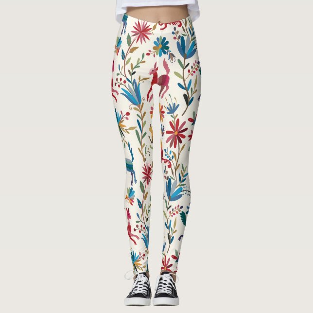 Leggings Diseño inspirado en Otomí (Anverso)