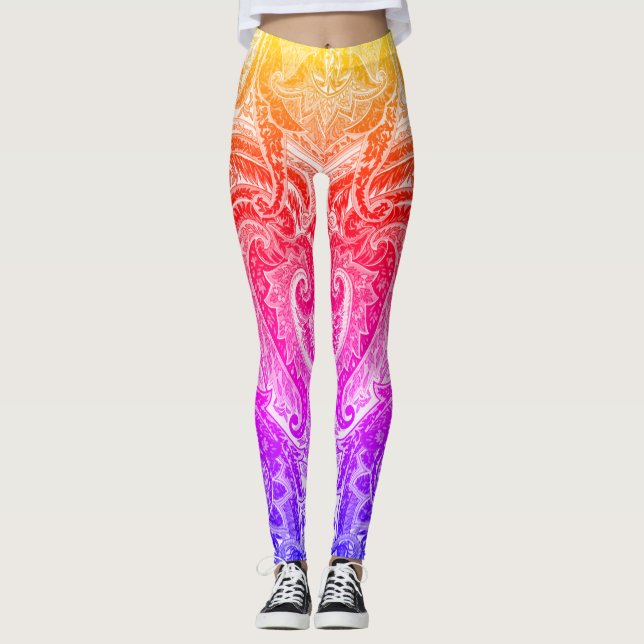 Leggings Diseño Mutli Color Fancy (Anverso)