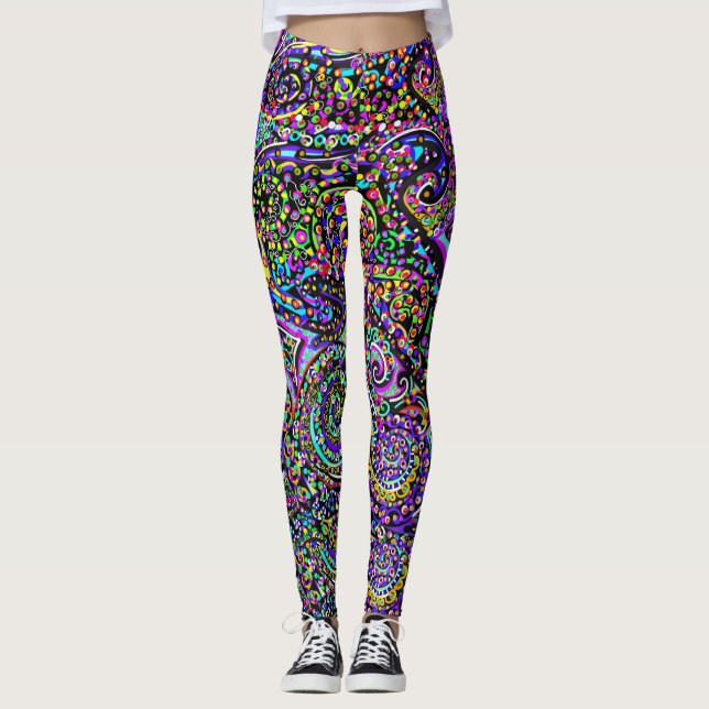 Leggings Diseño oculto de delfín (Anverso)