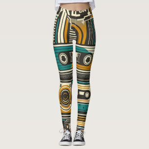 Leggings Diseño retro