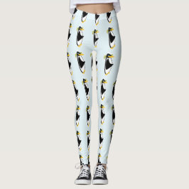 Leggings Diseño retro de Personalizado pingüino de Guay a m