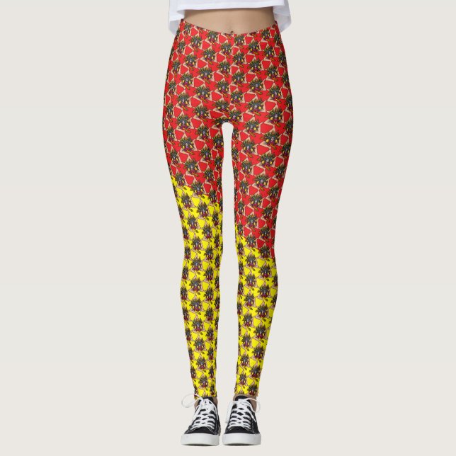 Leggings Diseño siciliano de SICILIA Trinacria (Anverso)