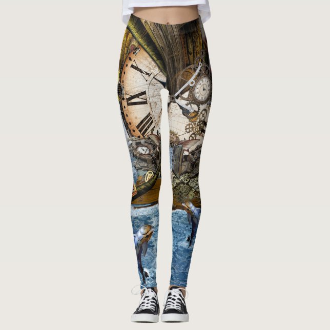 Leggings Diseño Steamplunk (Anverso)