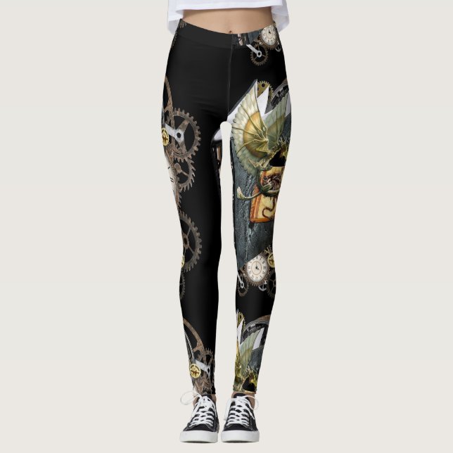 Leggings Diseño Steamplunk (Anverso)