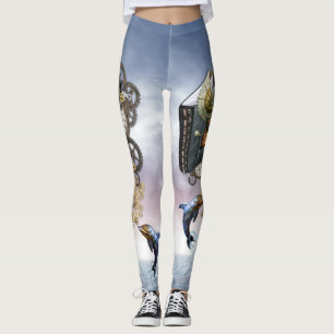 Leggings Diseño Steamplunk