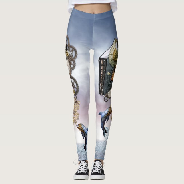 Leggings Diseño Steamplunk (Anverso)