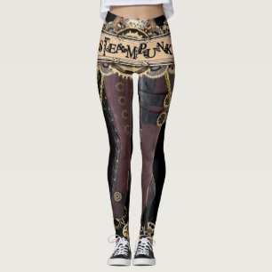 Leggings Diseño Steamplunk