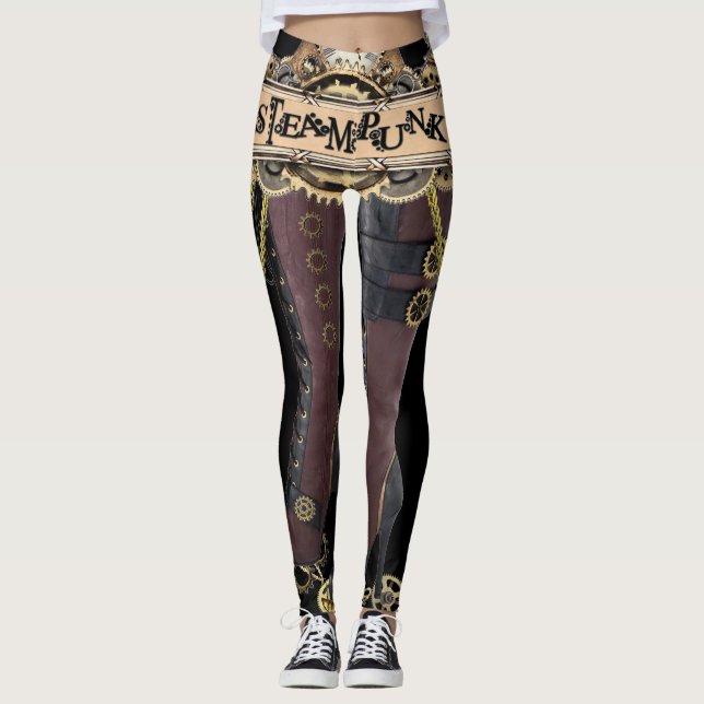 Leggings Diseño Steamplunk (Anverso)