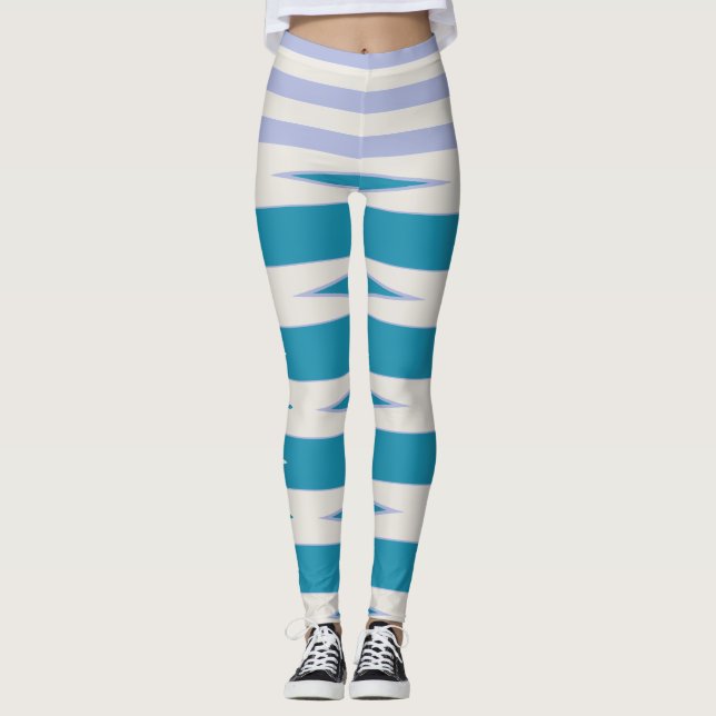 Leggings Diseño suroeste 1 Cubierta de chile (Anverso)