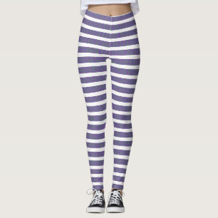 Leggings Diseño transparente de textura azul y blanca