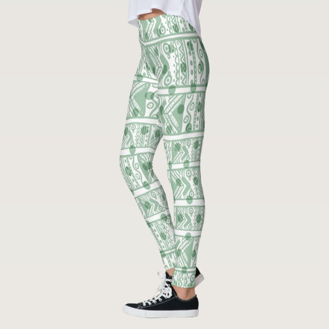 Leggings Diseño tribal africano (Izquierda)