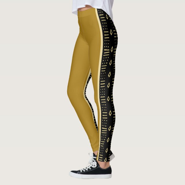 Leggings Diseño tribal de moda (Izquierda)