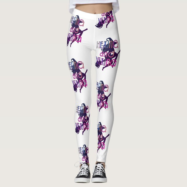 Leggings Diseño Witchcore HECHIZANDO Y FASTIDIANDO (Anverso)