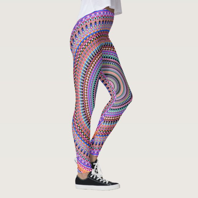 Leggings diseños coloridos de mandala (Derecha)