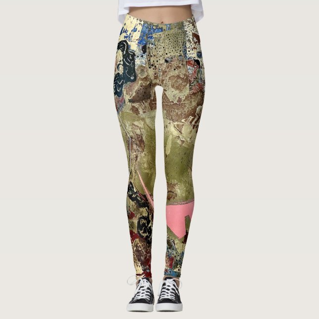 Leggings diseños de pinturas artísticas (Anverso)