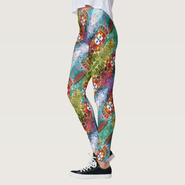 Leggings diseños portugueses (Izquierda)