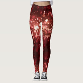 Leggings Disfraz de Santa moderno Divertido Navidad 