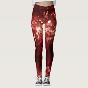 Leggings Disfraz de Santa moderno Divertido Navidad