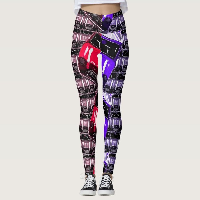 Leggings "Disfruta del coche de Carreras" (Anverso)
