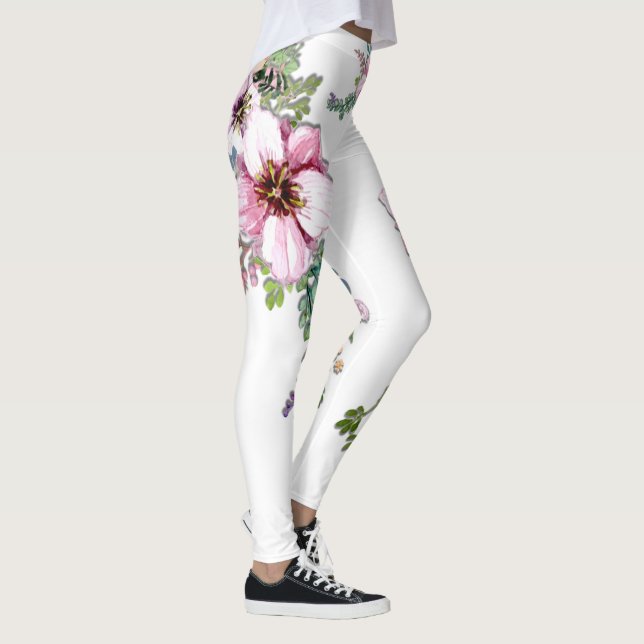 Leggings Disposición de flores (Derecha)