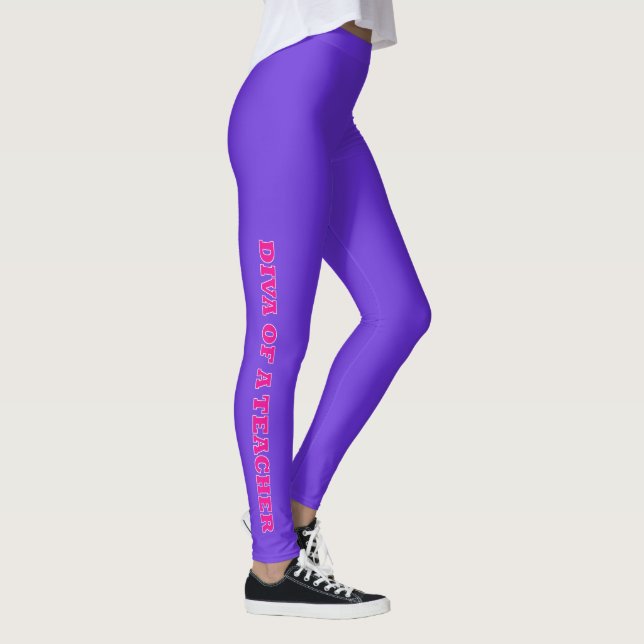Leggings "Diva de un profesor" (Derecha)