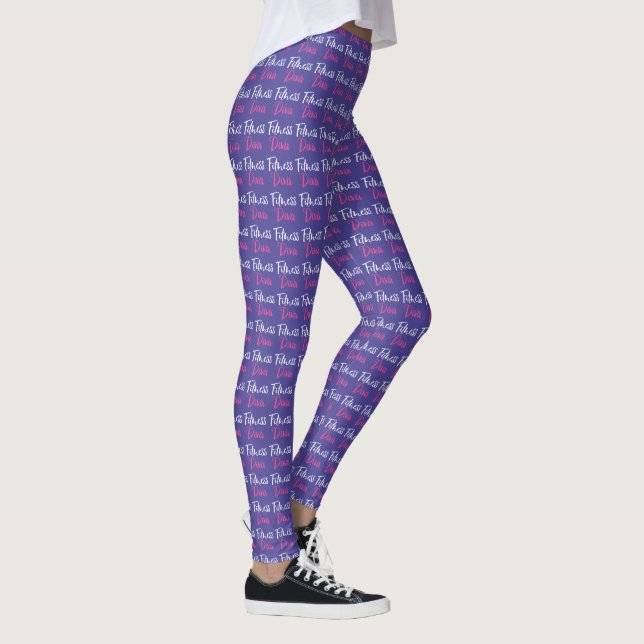 Leggings "Diva of Fitness" (Derecha)