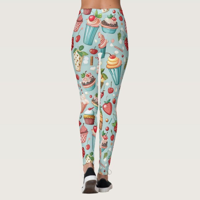 Leggings Diversión de Helado (Reverso)