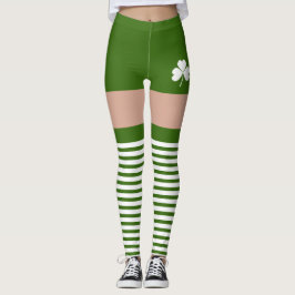 Leggings Diversión de la Novedad del Día de los Simpatizant