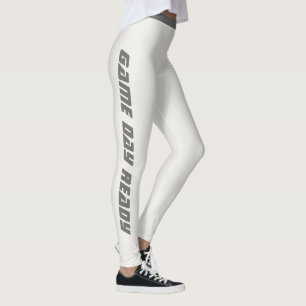 Leggings Diversión metálica neutra personalizada para el dí