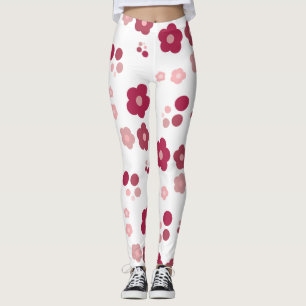 Leggings Diversión Rosa Y Floral