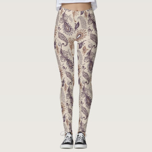 Leggings Diverso modelo de la pluma
