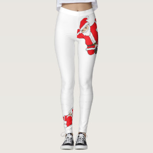 Leggings Divertido Bulldog inglés Perro Árbol Navidades Luc